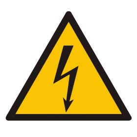 GD007 Ostrzeżenie przed porażeniem prądem elektrycznym
