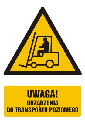 GF013 Uwaga - urządzenie do transportu poziomego 