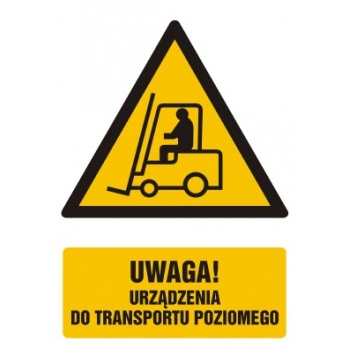 GF013 Uwaga - urządzenie do transportu poziomego 