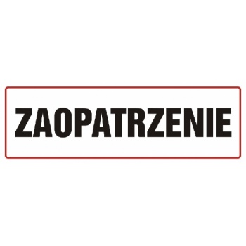 NC004 Piktogram Zaopatrzenie