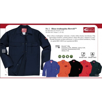 BLUZA TRUDNOPALNA BIZWELD BIZ2 - S-4XL