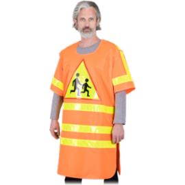 KOS-STOP - Płaszcz ostrzegawczy z napisem STOP. - UNI