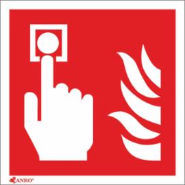Z-F005 - Znak ochrony PPOŻ. Alarm PPOŻ - 150x150