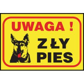 Z-R79 - Znak „Uwaga! Zły pies”. - 130x190