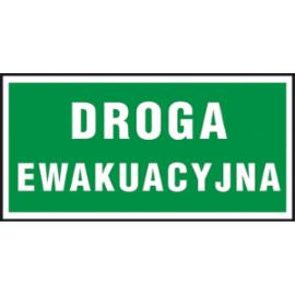 Z-40E - Znak ewakuacyjny „Droga ewakuacyjna” - 150x300