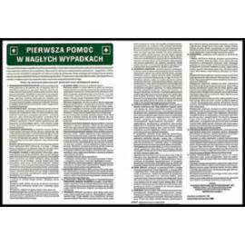 Z-IB4 - Instrukcja BHP „ Instrukcja pierwsza pomoc w nagłych wypadkach” - 500x350