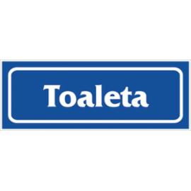 Z-R18 - Znak „Toaleta”. - 90x240