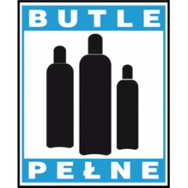 Z-21G - Znak uzupełniający - gaz „Butle pełne” - 150x205