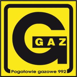 Z-2G - Znak uzupełniający - gaz „Gaz”, folia samoprzylepna - 150x150 mm.