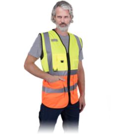 KOS-ZIP - kamizelka ostrzegawcza - M-3XL