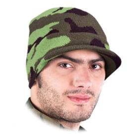 CZBAT - czapka moro ocieplana z daszkiem.
