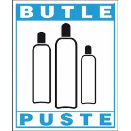 ZZ-22G - Znak gazowniczy Butle Puste - 150x205