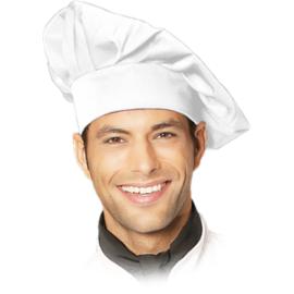 CZCOOK-WRZ - Czapka kucharska wysoka, 65% poliester / 35% bawełna gramatura: 215 g/m² - 7 kolorów.