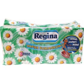 REGINA-PAP_RUM - 3 WARSTWOWY PAPIER TOALETOWY - 8 ROLEK.