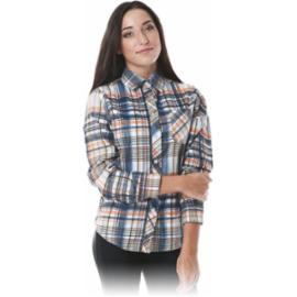 KFL - koszula flanelowa damska w kratę - S-2XL.