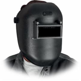 Osłona spawalnicza z polipropylenu odchylany filtr 107 mm x 51 mm x 2,9 mm (grub.) OTW-WELMET PA64