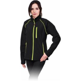 SHELLADY-J - Damska kurtka ochronna z materiału SOFTSHELL, kołnierz stójka - S - 3XL.