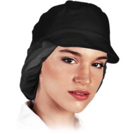BERGO - Czapka kucharska z daszkiem, siateczka 100% poliester 60 g/m2 - 2 kolory - UNI