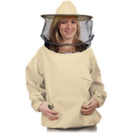 BEE-JAC21 - Bluza pszczelarska z kapeluszem - S-3XL