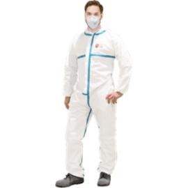 COV456 - kombinezon ochronny z kapturem zapinany na suwak - S-3XL
