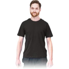 TSR-REGU - t-shirt męski o standardowym kroju, 100% bawełna - S-3XL (czarny S-8XL)