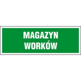 ZZ-22KL - Znak klęski żywiołowe Magazyn worków - 100x300-150x450