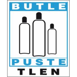 ZZ-24G - Znak gazowniczy Butle Puste TLEN - 150x205