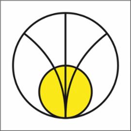 ZZ-2EL - Oznakowanie promieniowania Promieniowanie elektromagnetyczne (strefa pośrednia) - 150x150-200x200