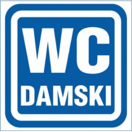 ZZ-63 - Znak WC damski - 100X100-150X150