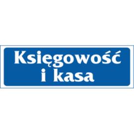ZZ-8 - Znak Księgowość i kasa - 90x240