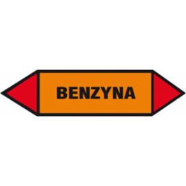 ZZ-8K1 - Oznakowanie rurociagów Benzyna - 25x75-40x120