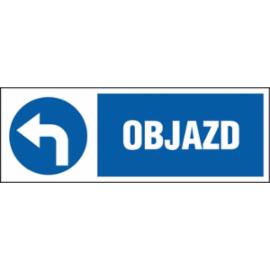 ZZ-10KL - Znak klęski żywiołowe Objazd - 100x300-150x450