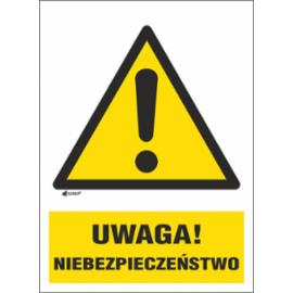 ZZ-156CH1 - Oznakowanie substancji chemicznych Ogólny znak ostrzeżenia przed niebezpieczeństwami - 220x300