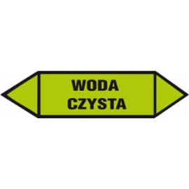 ZZ-1K20 - Oznakowanie rurociągów Woda czysta - 25x75-40x120