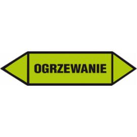 ZZ-1K9 - Oznakowanie rurociagów Ogrzewanie - 25x75-40x120