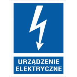 ZZ-21EIA - Znak elektryczny Urządzenie elektryczne. - 105X148-74X105