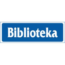 ZZ-31 - Znak Biblioteka - 90x240