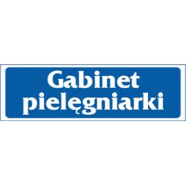 ZZ-41 - Znak Gabinet pielęgniarski - 90x240