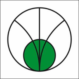 ZZ-5EL - Oznakowanie promieniowania Promieniowanie elektromagnetyczne (strefa bezpieczna) - 150x150-200x200