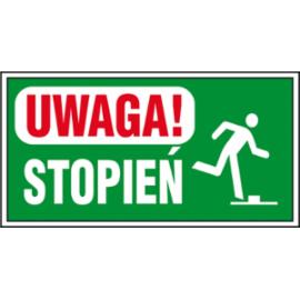 ZZ-88 - Znak Uwaga stopień - 110X210