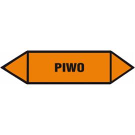 ZZ-9K1 - Oznakowanie rurociagów Piwo - 25x75-40x120