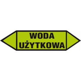 ZZ-1K5 - Oznakowanie rurociągów Woda użytkowa - 25x75-40x120