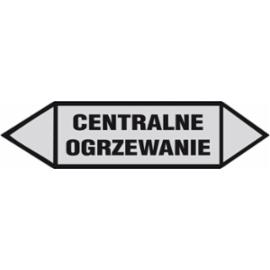 ZZ-2K2 - Oznakowanie rurociągów Centralne ogrzewanie - 25x75-40x120