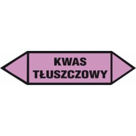 ZZ-5K1 - Oznakowanie rurociagów Kwas tłuszczowy - 25x75-40x120
