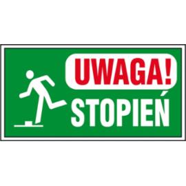 ZZ-87 - Znak Uwaga stopień - 110X210