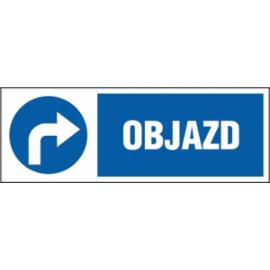 ZZ-9KL - Znak klęski żywiołowe Objazd - 100x300-150x450