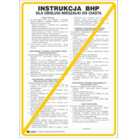 ZZ-IBG12 - Instrukcja BHP i PPOŻ BHP dla obsługi miesiarki do ciasta - 330x460
