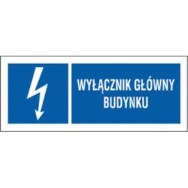 ZZ-2EIB - Znak elektryczny Wyłącznik główny prądu. - 74X210