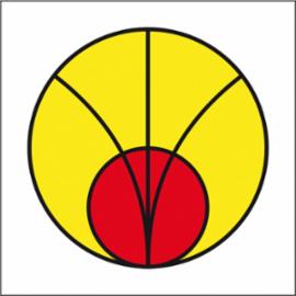 ZZ-3EL - Oznakowanie promieniowania Promieniowanie elektromagnetyczne (strefa zagrożona) - 150x150-200x200