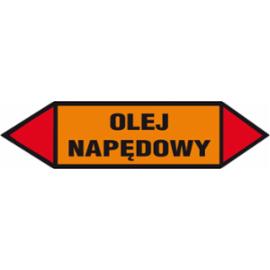ZZ-8K2 - Oznakowanie rurociagów Olej napędowy - 25x75-40x120